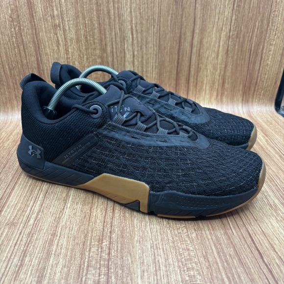 Under Armour TriBase Reign 5 Mens Black Gum Training Shoes 3026021-001 Size 12 main image 8
